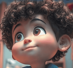 Sneak peek at Rudy, the main character in the Rudy and Tooty book series.